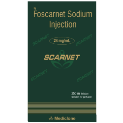 Buy Foscarnet Sodium 24mg/ml Injection Online At Lowest Prices.