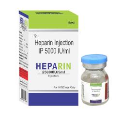 Heparin Injection 25000 IU/5mL