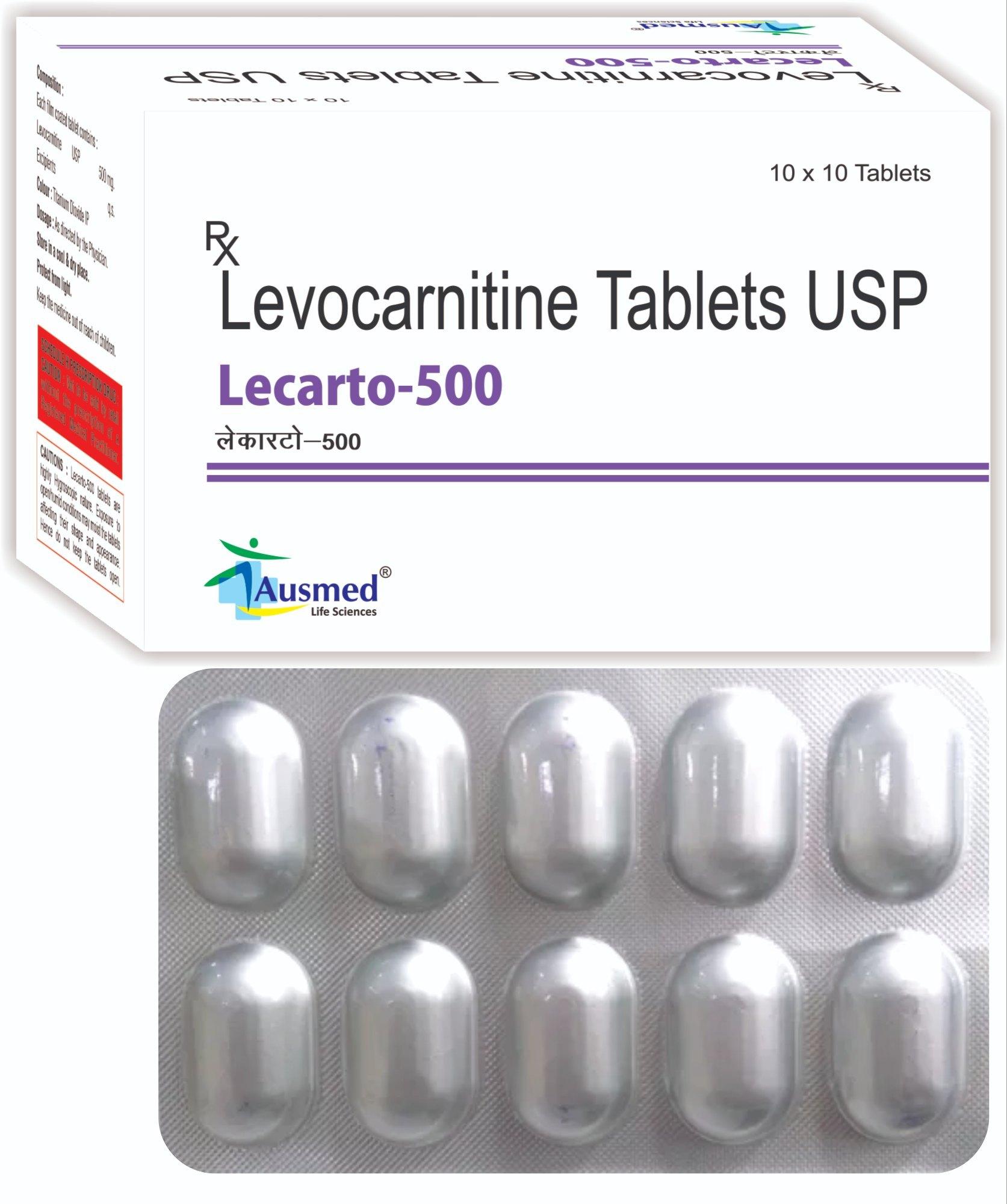 Levocarnitine Injection 1gm/5mL & 500mg/2.5mL