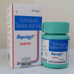 Buy Sofosbuvir (Hepcinat) 400mg tablet online at Lowest Price