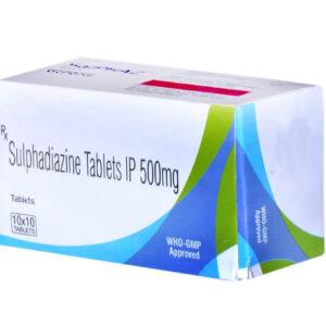 Sulfadiazine 500 mg tablets