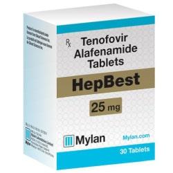 Buy Tenofovir Alafenamide 25mg Tablet Online at Lowest Price