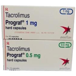 Buy Tacrolimus 0.5mg, 1mg, 5 mg Capsule Online at Lowest Price.