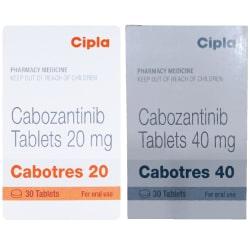 Cabozantinib Cabotres 20 mg and 40 mg tablets | Buy Cabotres Tablets in india