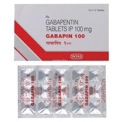 Buy Gabapentin 100 mg online from India