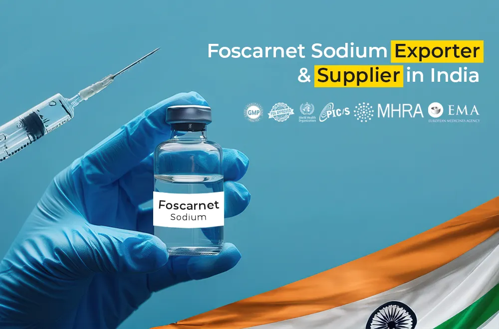 Best Foscarnet injection Exporter & Supplier in India
